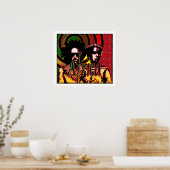 Koning en koningin poster (Keuken)