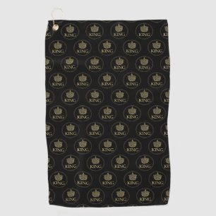 Koning en Kroonkoninklijk Embleem (nieuwe versie) Golfhanddoek