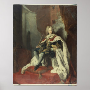 Koning Frederick I van Pruisen Poster