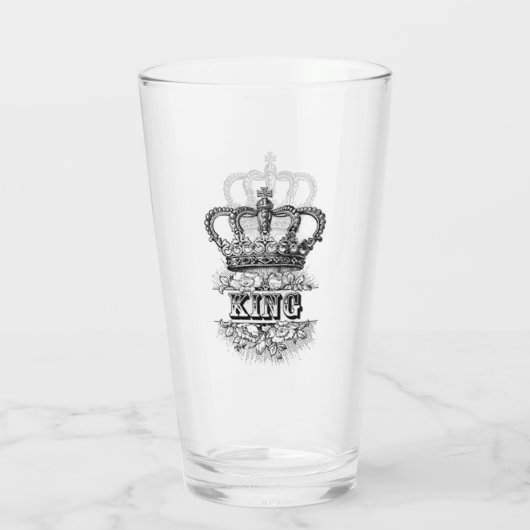 koning glas (Achterkant)
