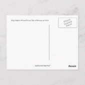 Koning Haakon en Prins Olav van Noorwegen Briefkaart (Achterkant)