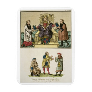 Koning Henry VIII (1491-1547) van de frontistiek Magneet