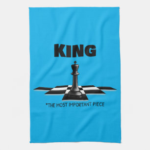 Koning het belangrijkste stuk theedoek