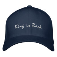 Koning is terug Basic Flexfit Wol Navy Kleur