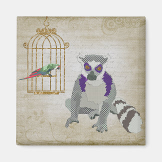 Koning Julian & Molly Macaw Magneet