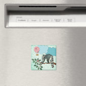 Koning Julian uit op een ledemaatmagneet Magneet (Insitu (Vaatwasser))