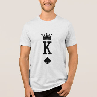 Koning Kaart SVG Kaart Speel T-shirt