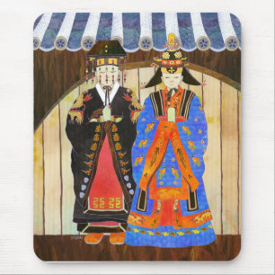 Koning & Koningin's Wedding Mousepad Muismat
