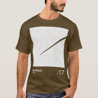 Koning Krule Minimalistisch Grafisch Kunstwerkontw T-shirt