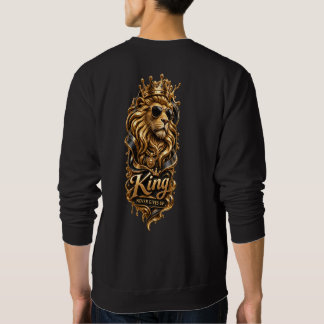 Koning Leeuwen Sweatshirt Met Kroon