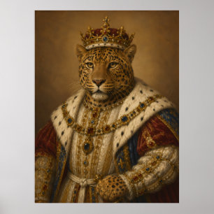 Koning Luipaard Poster