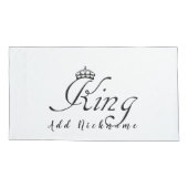 Koning met Kroon Kussensloop (Achterkant)