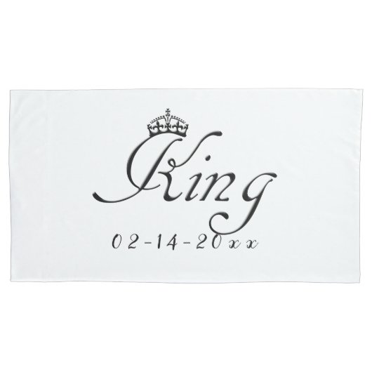 Koning met Kroon Kussensloop (Voorkant)