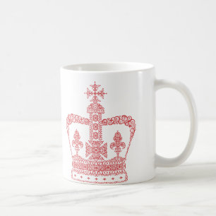 Koning of Koningin Kroon Koffiemok