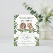 Koning of koningin Oerwoud Lions Baby (Staand voorkant)