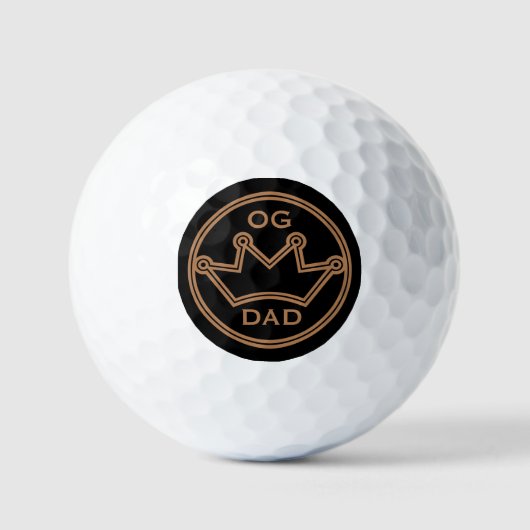 Koning Papa OG Golf Ballen (Voorkant)