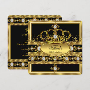 Koning Prins Koningin Koninklijk Goud Diamant Kroo Kaart