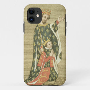 Koning Richard II (1367-1400) met zijn vader Edwar iPhone 11 Hoesje