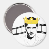 Koning Richard Magnet ronde Magneet (Voorkant / Achterkant)
