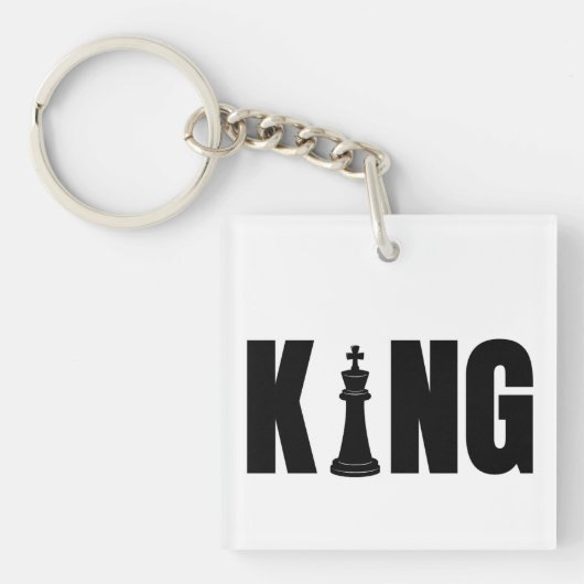 Koning Schaak Sleutelhanger (voorkant)