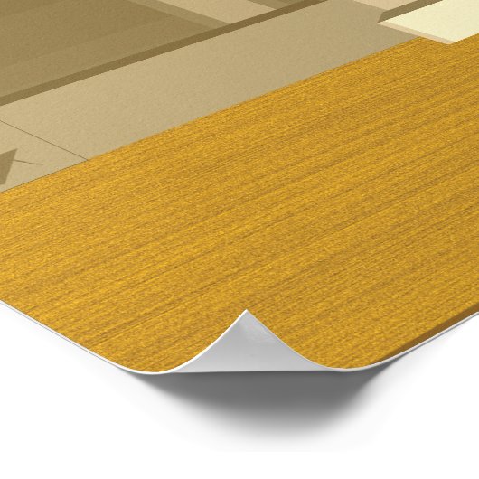 Koning Solomon's tempel Poster (Hoek)