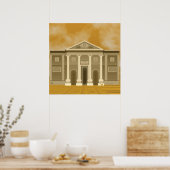 Koning Solomon's tempel Poster (Keuken)