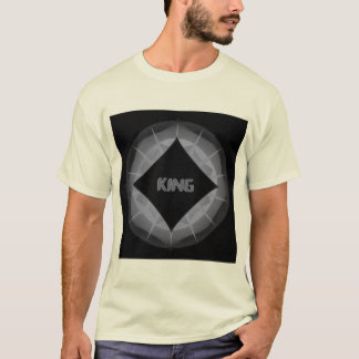 KONING Tekst Naam Stijlvolle Knappe Mannen Vrouwen T-shirt