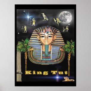 Koning Toet en Egypte Poster