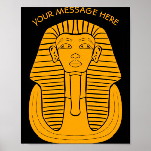 Koning Toet Toetanchamon Oude Egyptische Grafische Poster