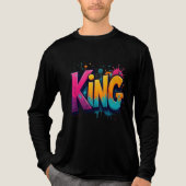 Koning Tri-Blend shirt (Voorkant volledig)
