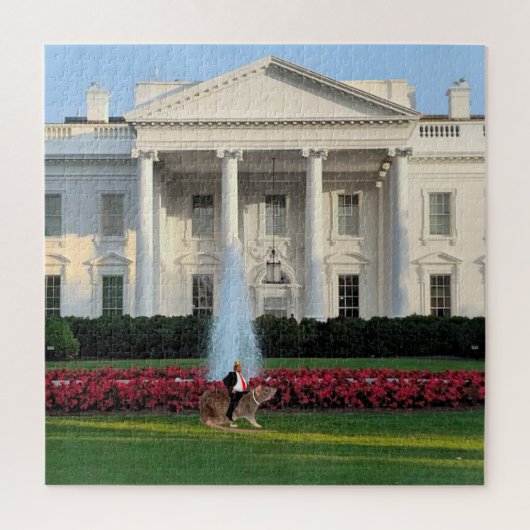 Koning Trump Puzzel (Verticaal)