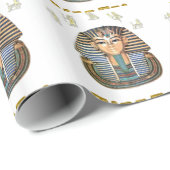 Koning Tut en Egypte Cadeaupapier (Rol Hoek)