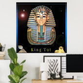 Koning Tut en Egypte Poster (Thuiskantoor)