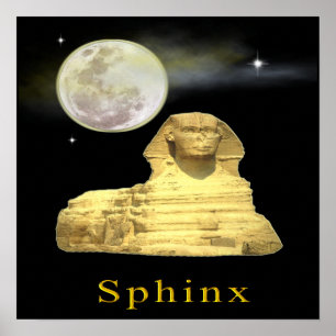 Koning Tut en Egypte Poster