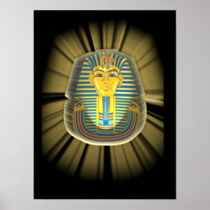 Koning Tut en Egypte Poster