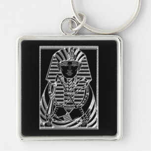 Koning Tut Silver Egyptisch Sleutelhanger