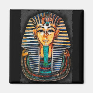 Koning TUTANKHAMUN Egyptische kunstmagneet Magneet