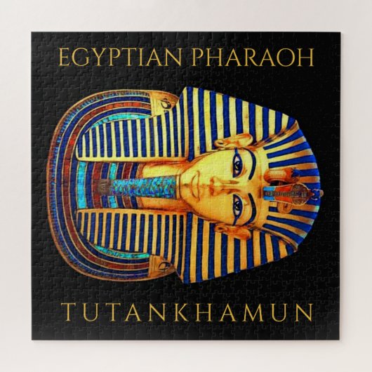 koning Tutankhamun - oude Egyptische farao Legpuzzel (Horizontaal)