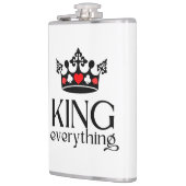 Koning van alles Crown Poker  Heupfles (Links)