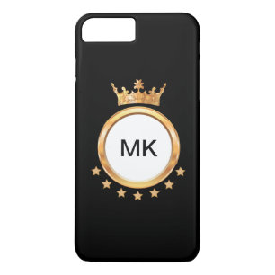 Koning van Bling Monogram iPhone 8 Plus / 7 Plus Hoesje
