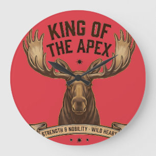 Koning van de Apex - Vintage Amerikaanse Eland Grote Klok