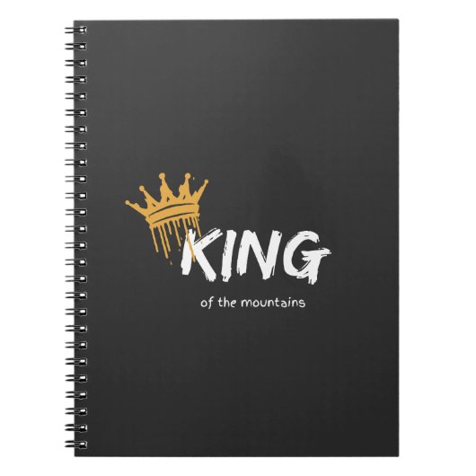 Koning van de berg notitieboek (Voorkant)