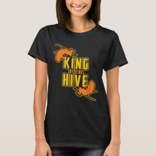 Koning van de bijenteelt t-shirt