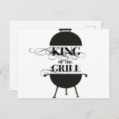 Koning van de Gril Briefkaart (Voorkant / Achterkant)