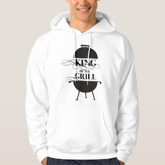 Koning van de Gril Hoodie (Voorkant)