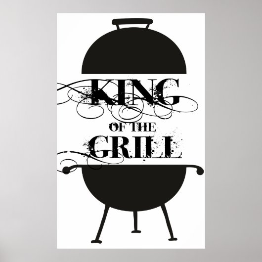 Koning van de Gril Poster (Voorkant)