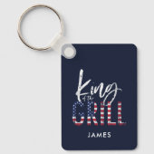 Koning van de gril sleutelhanger (Voorkant)