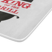 Koning van de Gril, zwarte Paarse kroonrood Snijplank (Hoek)