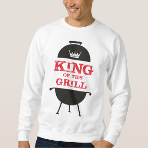 Koning van de Gril, zwarte witte kroonrood Trui