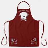 Koning van de Grill BBQ Schort (Voorkant)